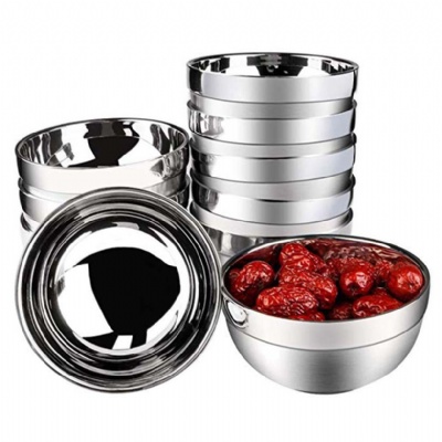 Insulated Stainless Steel Bowls Double Walled