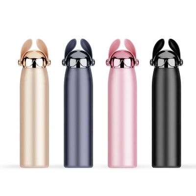 Cute Lid Vacuum Bottle Stainless Steel Insulated Cup