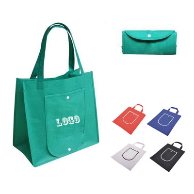 Folding Non-Woven Tote Shopping Bag