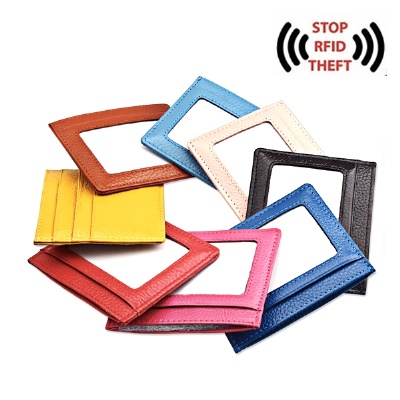 Leather RFID Credit Card Purse