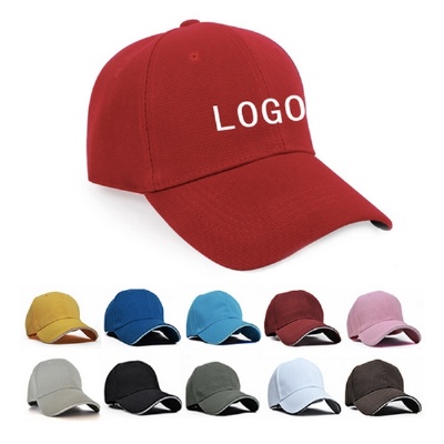 100% Cotton Low Profile Baseball Cap Hat