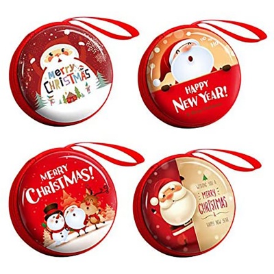 Christmas Coin Purse Tins Trays