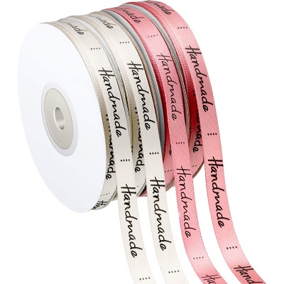 Decorative Satin Ribbon Custom Print