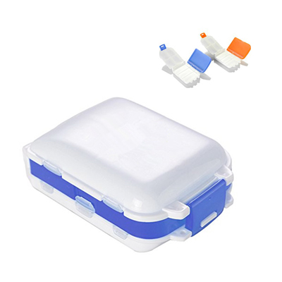 Portable Pill Case Box 8 Compartments