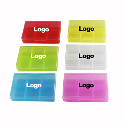 6 Compartment Pill Case Medicine Storage Box