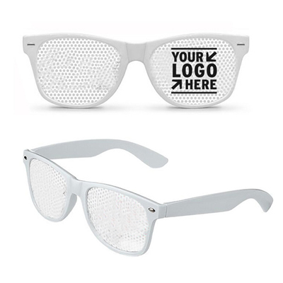 Decal Logo Lenses Wedding Classic Sunglasses