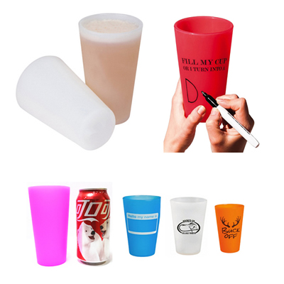 12oz Unbreakable Silicone Beer Glasses