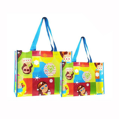 Reusable Laminated Non-woven Shopping Tote Bag Grocery Bags