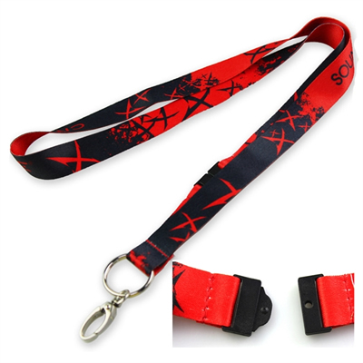 Polyester Detachable Breakaway Lanyards