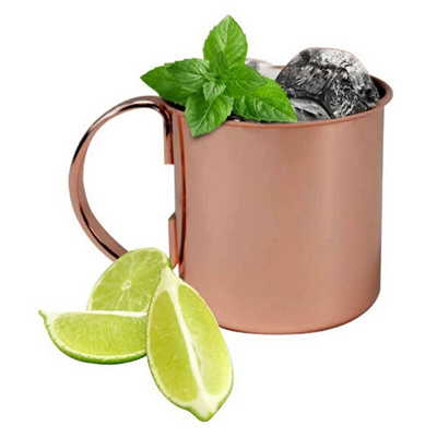 15 oz Stainless Steel Copper Moscow Mule Mugs