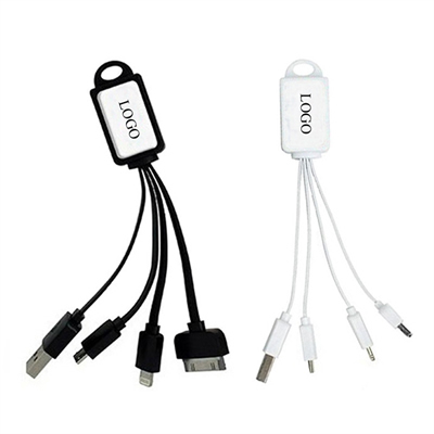 3 in 1 Keychain Charging Cable