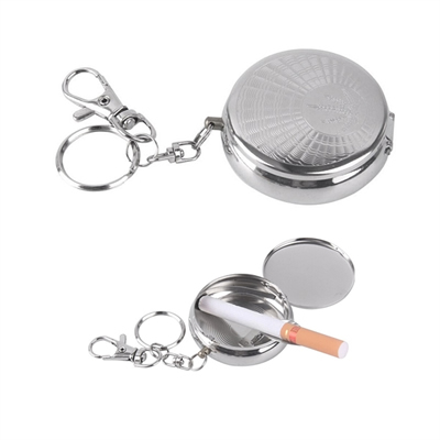 Pocket Cigarette Ashtray Keychain