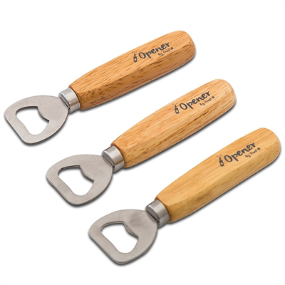 Wooden Handle Bottle Opener