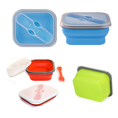 Collapsible Silicone Lunch Box