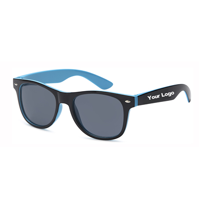 Classic Retro Two -Tone Vintage Lens Sunglasses