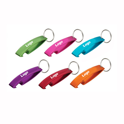 Eye Shape Aluminum Bottle Opener Key Chain