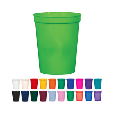 16 oz. Plastic Stadium Cups 470ml