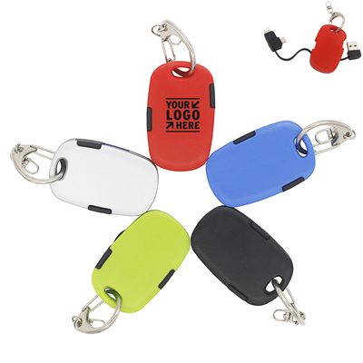 USB Charging Cable With Keychain