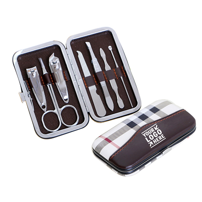 7 in 1 Manicure Set w/ Leather Case