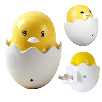 Yellow Duck Shape LED Night Light