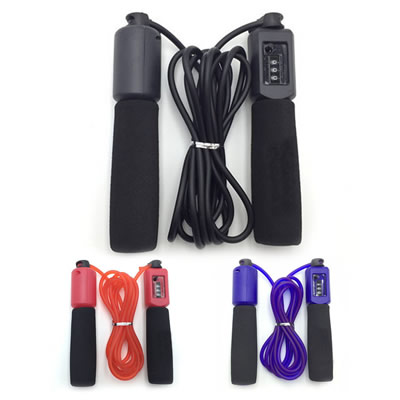 Adjustable Jump Rope with Counter and Comfortable Handles