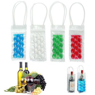 Gel Wine Bottle Chill Cooler Ice Bag