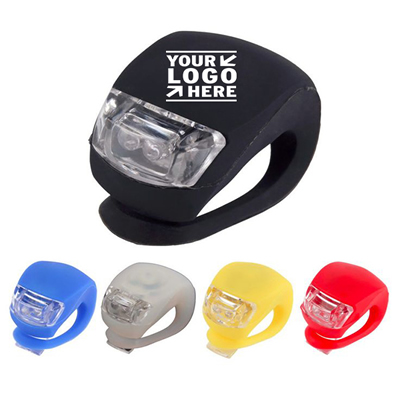 Silicone Led Bike Flasher Bicycle Flash Light