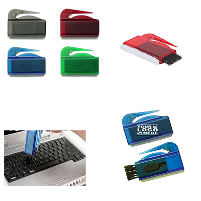 Plastic Keyboard Cleaning Brush With Letter Opener