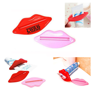 Plastic Lip Shaped Toothpaste Squeezer